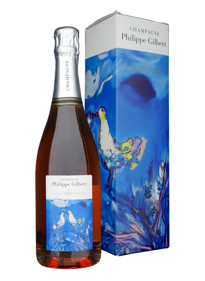 Champagne Philippe Gilbert Cuvée Le Bonne Nouvelle Rosé
