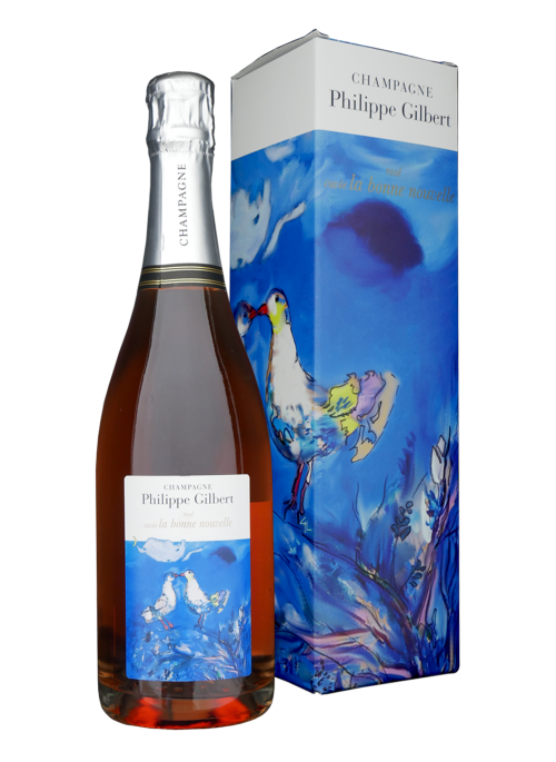 Champagne Philippe Gilbert Cuvée Le Bonne Nouvelle Rosé
