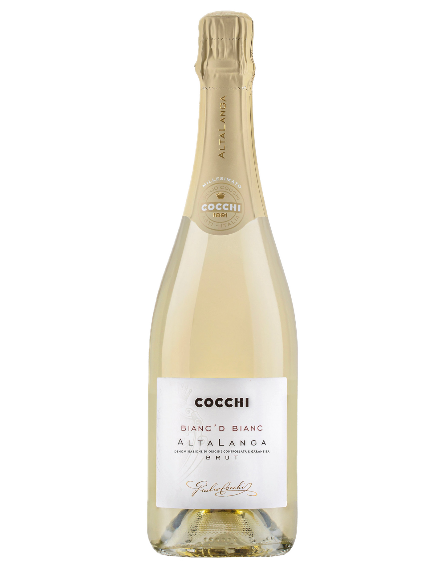 Alta Langa Brut Blanc de Blancs DOCG Cocchi -2019